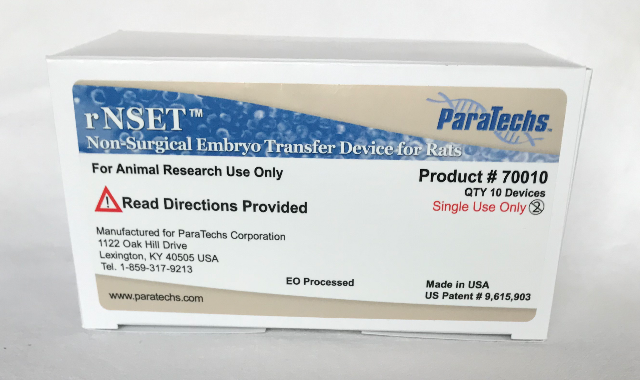 Nset Device rNSET™ (Non-Surgical Embryo & Sperm Transfer) Device for Rats 70010 (1 ...